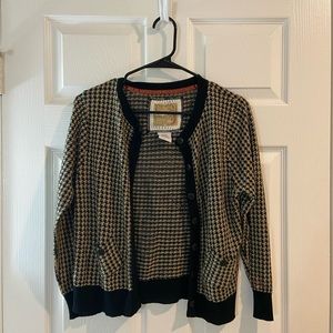 Billabong 90s Vintage Houndstooth Cardigan